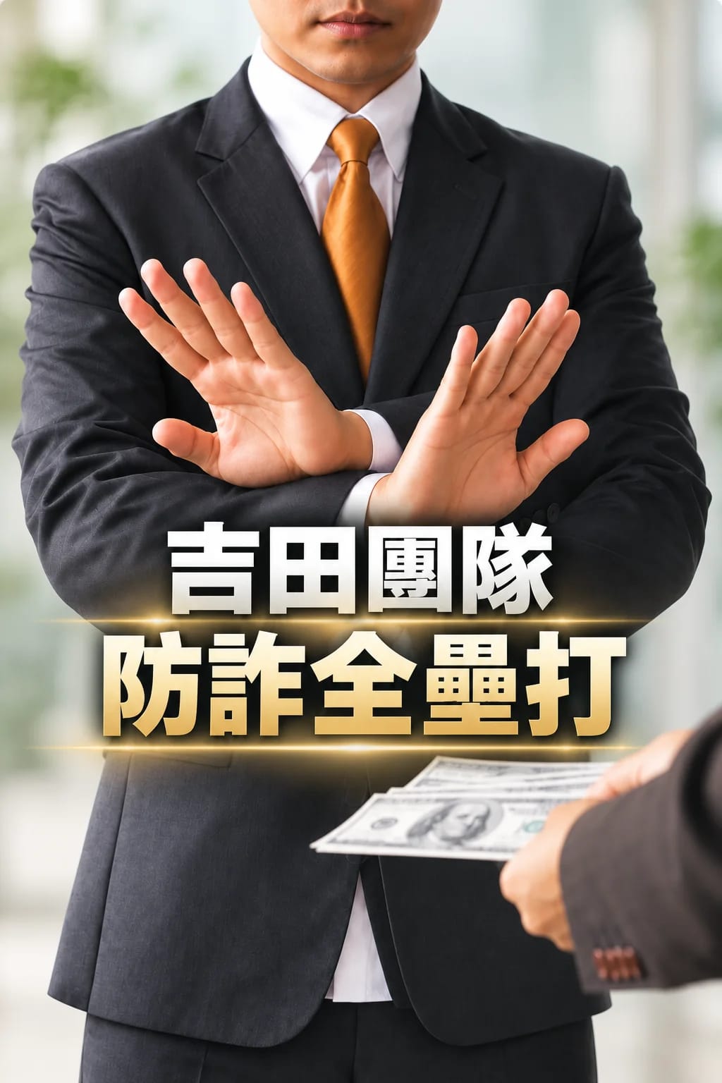 打詐英雄|善盡企業公民力量 吉田開發企業響應全民反詐第一槍